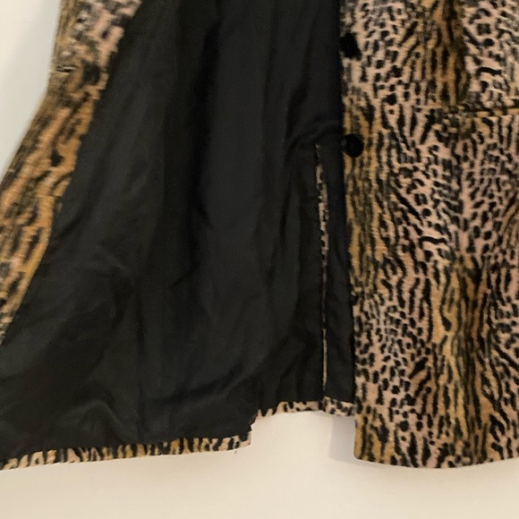 Vintage Leopard Print Jacket in velvet - Picture 11 of 11